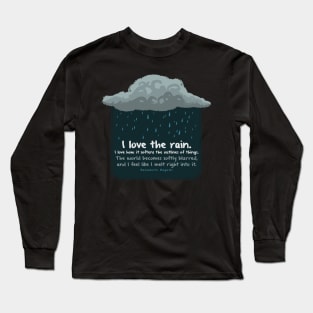 Diffusing Rain [drenched] Long Sleeve T-Shirt